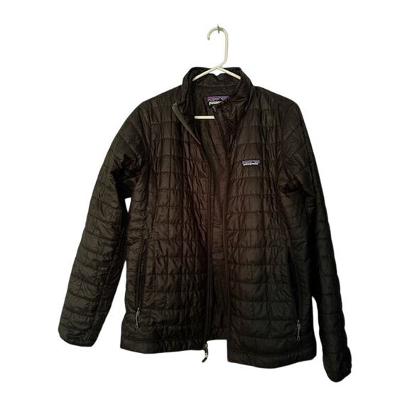 Patagonia Women's Nano Puff Black Jacket- Size L - Picture 4 of 7
